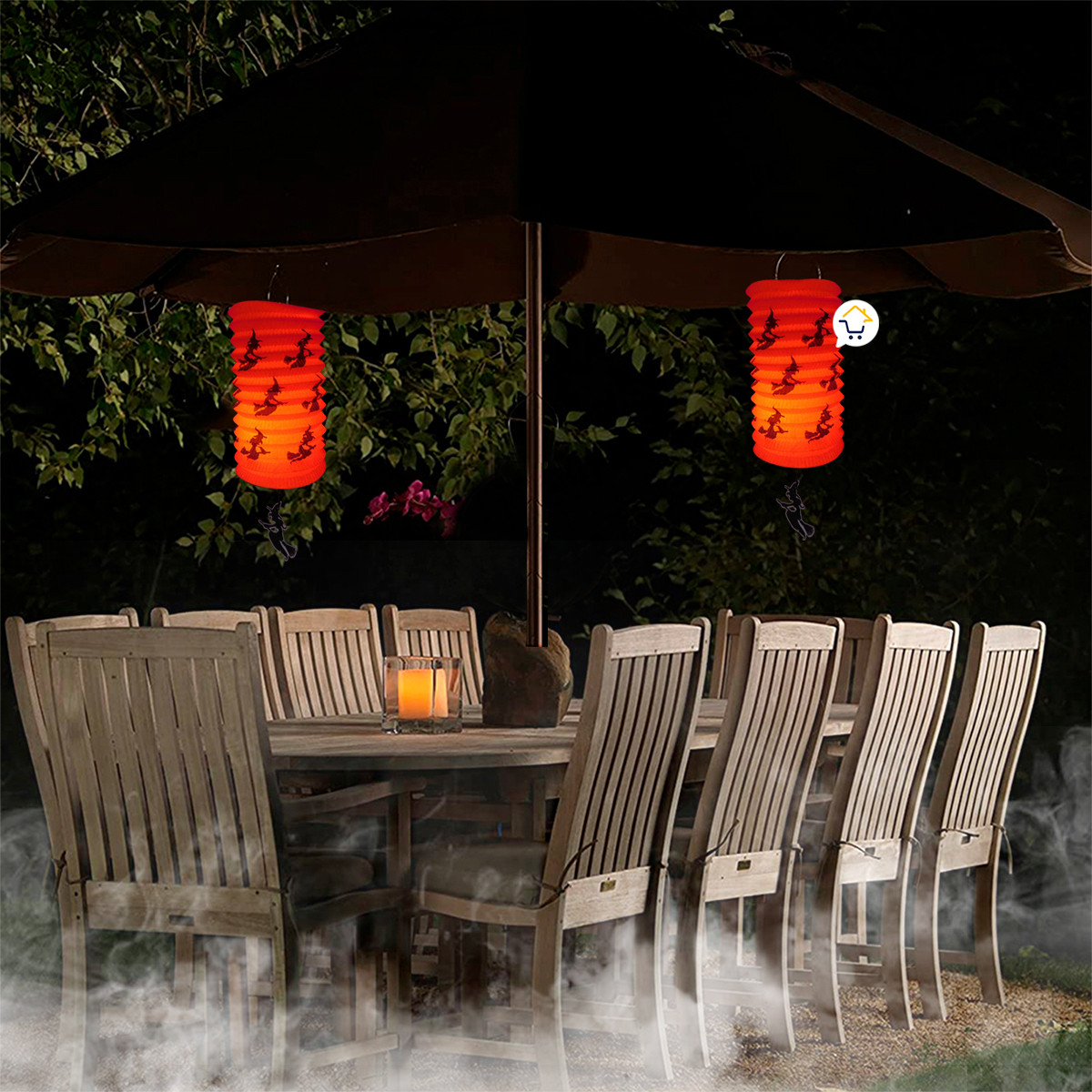 Miniatura 5 de Faroles De Papel X2 Bruja FARX2